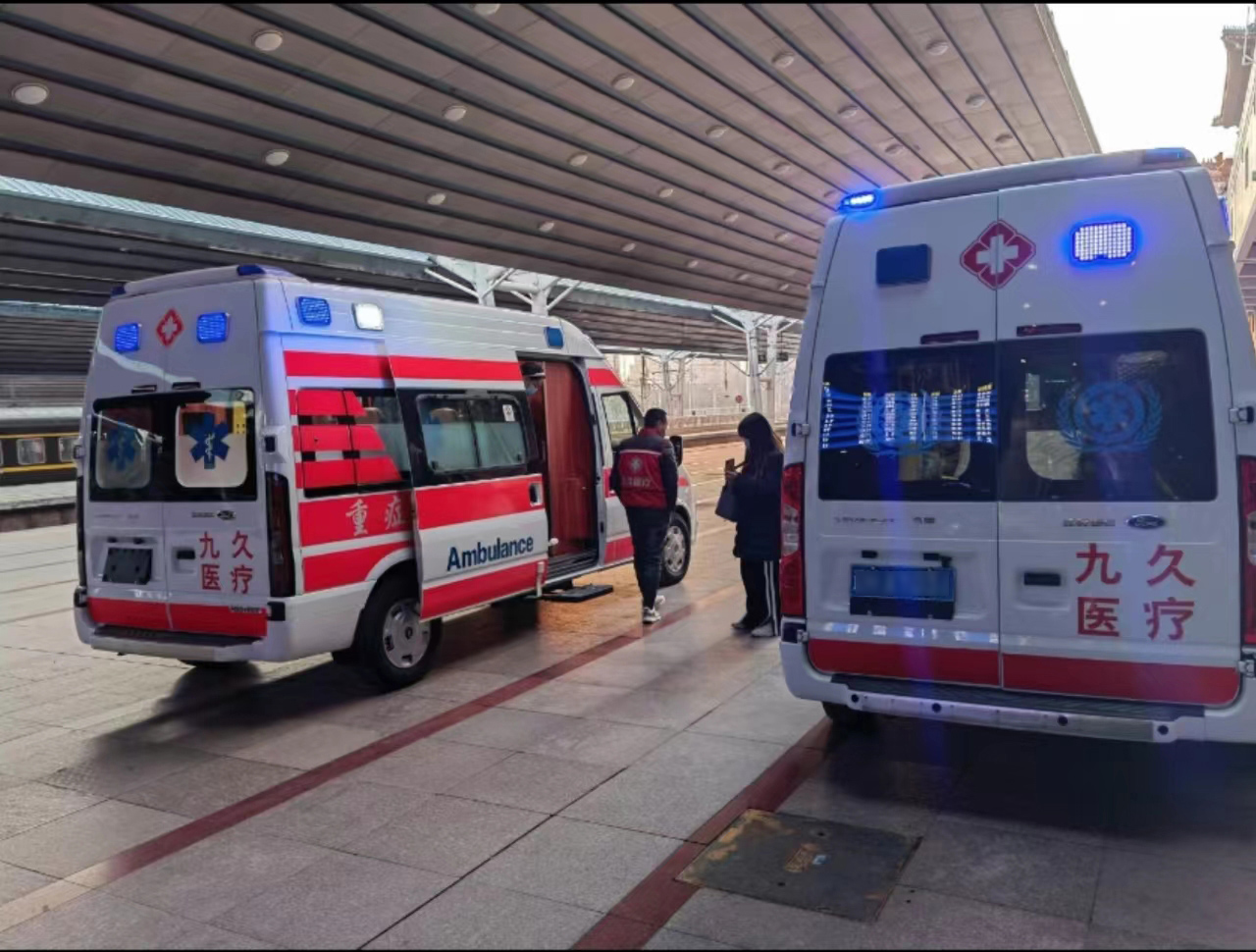 石棉县救护车长途转运